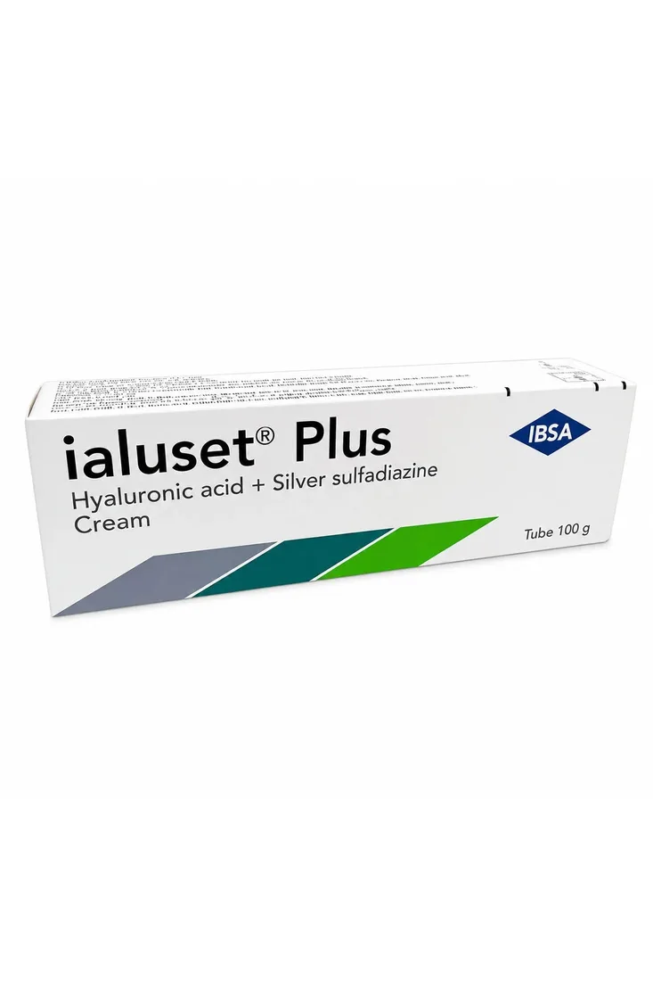 Ialuset Plus Krem Hyaluronik Asit , Gümüş Sülfadiazin
